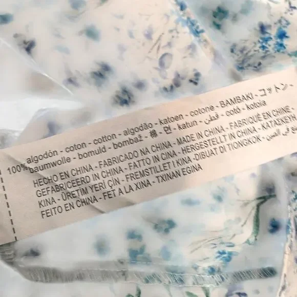 ZARA Blogger Fave Floral Printed Poplin Mini Babydoll Dress - Picture 10 of 10